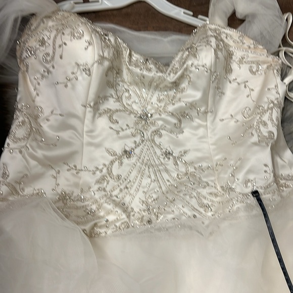 Princess Wedding Dress with Corset backing - Picture 17 of 17